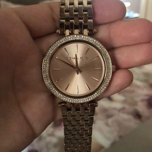 Rose Gold Michael Kors watch